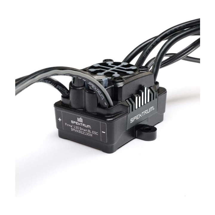 Spektrum regulátor střídavý Smart Firma 130A Black Edition 2-4S: LMT 2.0