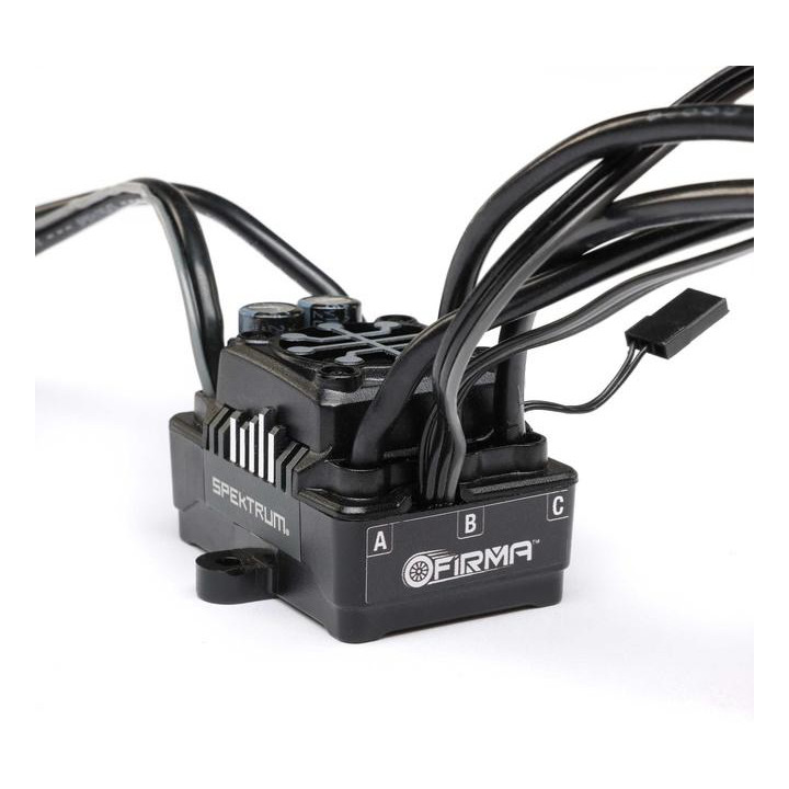 Spektrum regulátor střídavý Smart Firma 130A Black Edition 2-4S: LMT 2.0