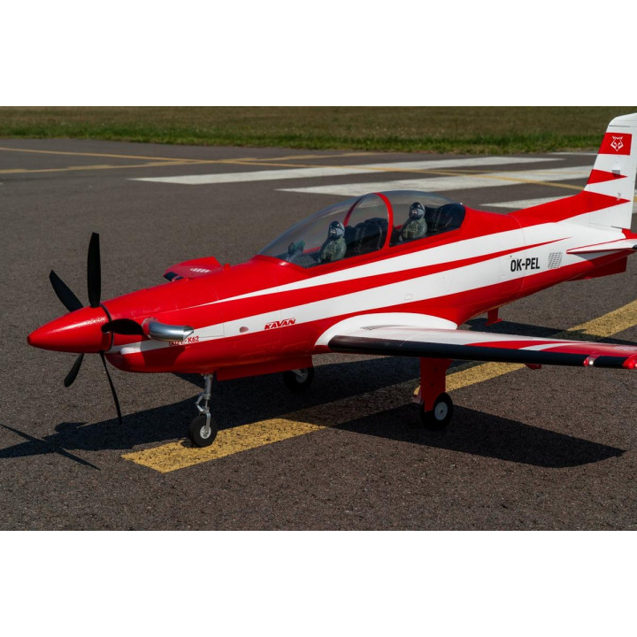 KAVAN Pilatus PC-21 1450mm ARF - červená