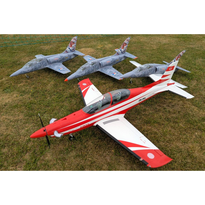 KAVAN Pilatus PC-21 1450mm ARF - červená