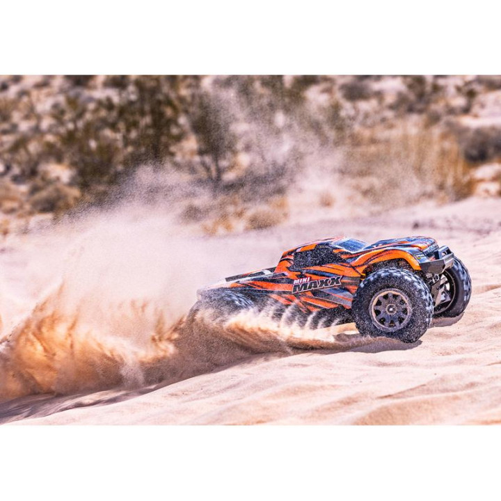 Traxxas Mini Maxx 1:12 BL-2s RTR modrý