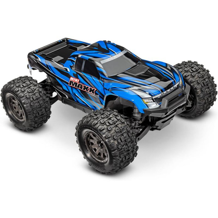 Traxxas Mini Maxx 1:12 BL-2s RTR modrý