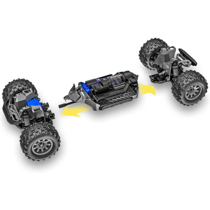 Traxxas Mini Maxx 1:12 BL-2s RTR modrý
