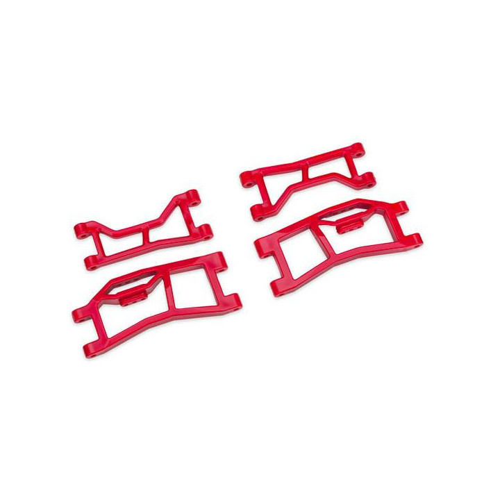 Traxxas ramena podvozku zadní červené (sada)