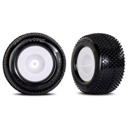 Traxxas kolo 2.1/2.6", disk bílý, pneu Response Pro (2)
