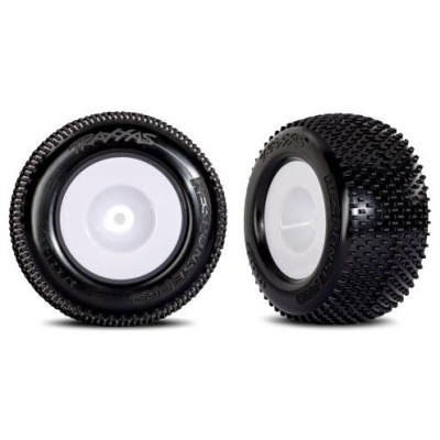 Traxxas kolo 2.1/2.6", disk bílý, pneu Response Pro (2)