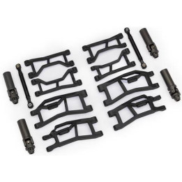 Traxxas sada závěsů kol Mini Wide Maxx černá