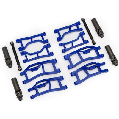 Traxxas sada závěsů kol Mini Wide Maxx modrá