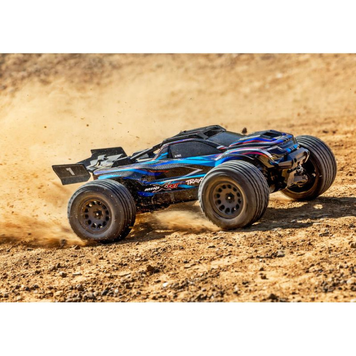 Traxxas Mini XRT 1:12 VXL-3s 4WD RTR modrá
