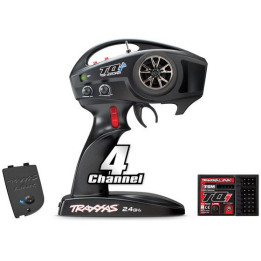 Traxxas vysílač TQi 4 kan., BlueTooth modul, přijímač TSM
