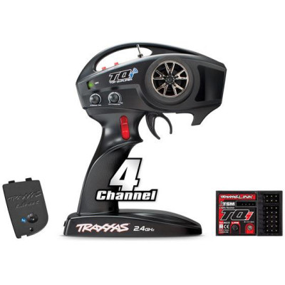 Traxxas vysílač TQi 4 kan., BlueTooth modul, přijímač TSM