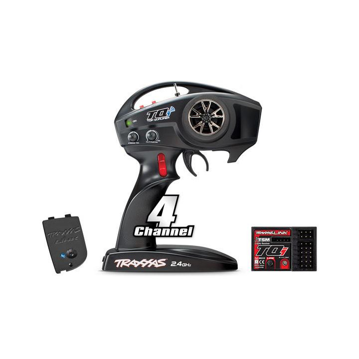 Traxxas vysílač TQi 4 kan., BlueTooth modul, přijímač TSM