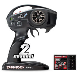 Traxxas vysílač TQi 2 kan., přijímač TSM
