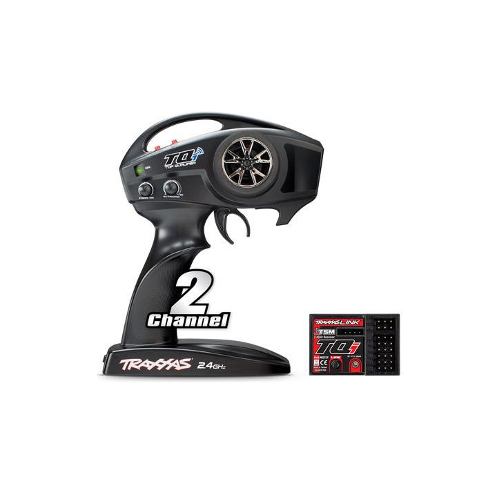 Traxxas vysílač TQi 2 kan., přijímač TSM
