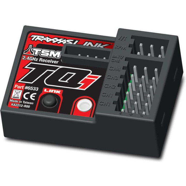 Traxxas vysílač TQi 2 kan., přijímač TSM