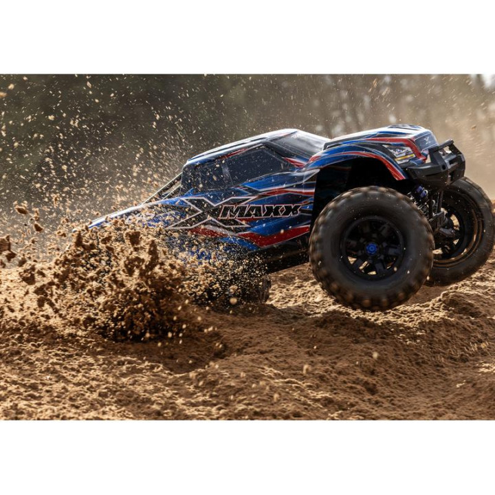 Traxxas X-Maxx 8S Belted 1:5 4WD RTR modrý