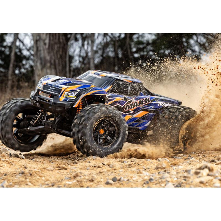 Traxxas X-Maxx 8S Belted 1:5 4WD RTR oranžový