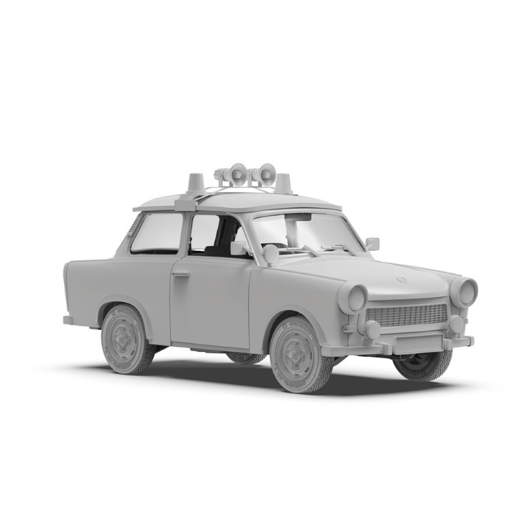 Trabi 601 S v mierke 1:35 s figúrkou civilného vodiča (limitovaná špeciálna edícia) | RCsvet