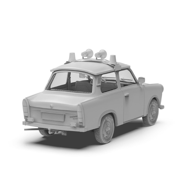 Trabi 601 S v mierke 1:35 s figúrkou civilného vodiča (limitovaná špeciálna edícia) | RCsvet
