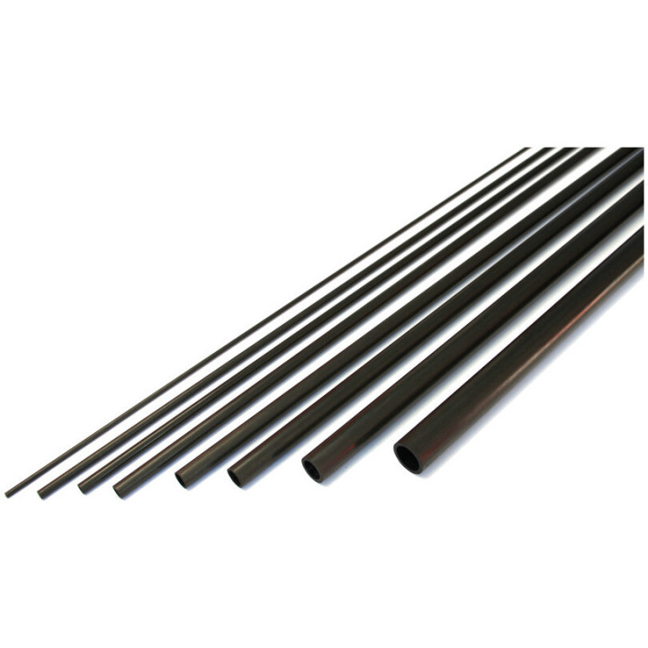 Uhlíková trubička 9.0/7.0mm (1m)