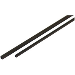 Uhlíkový profil 4.0x4.0mm/3.0x3.0mm (1m)
