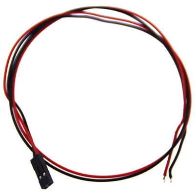 Kabel s přijímačovým konektorem 24AWG 40cm