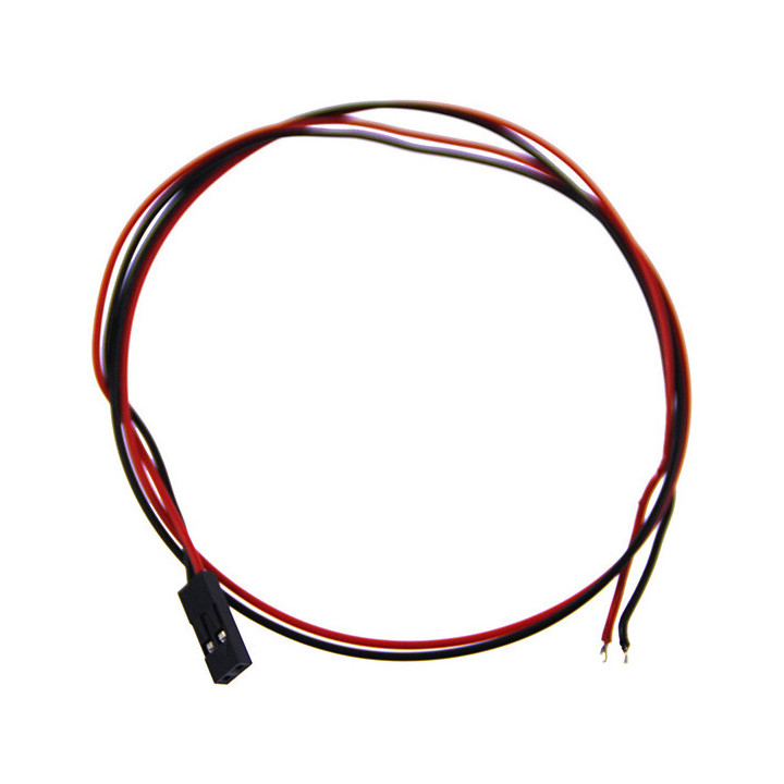 Kabel s přijímačovým konektorem 24AWG 40cm