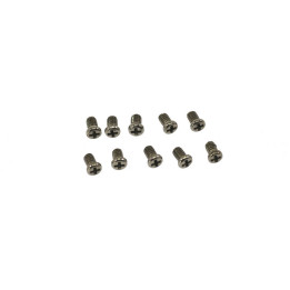 Šroub křížový M2x3mm půlkulatá hlava (10)