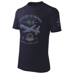 Pánské tričko s potiskem Antonio Military amerického bezpilotního letounu MQ-9 Reaper pro piloty a modeláře. 100% bavlna se silikonovou úpravou je zárukou příjemného pocitu při nošení. Látka 200 g/m², pleteno single jersey, černošedá barva,...