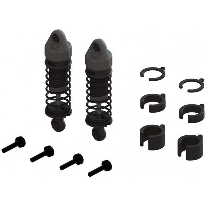 Arrma tlumič sestavený 58mm, 2000cSt (2): Grom