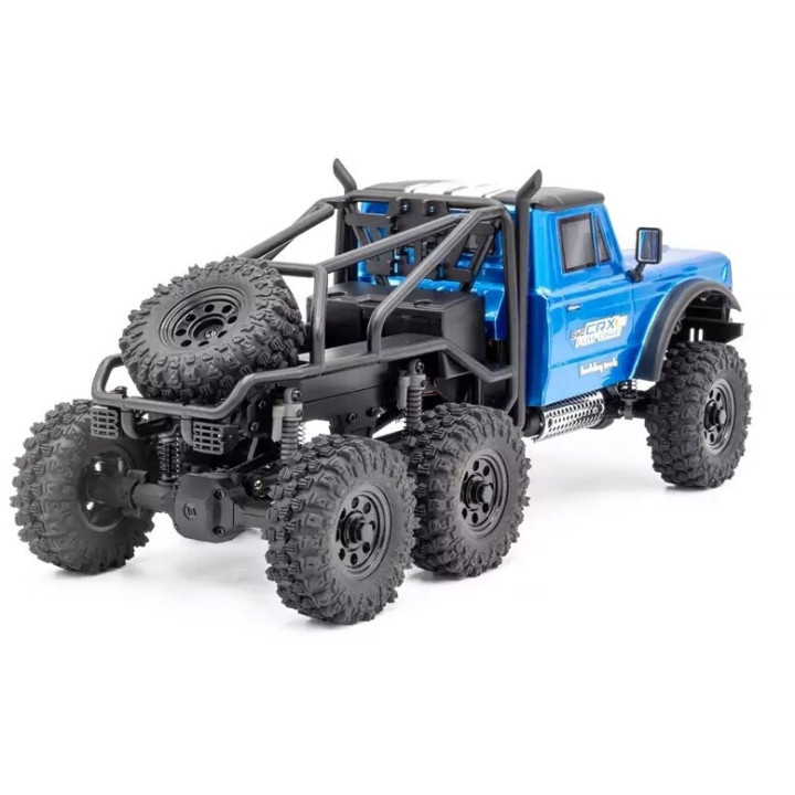 RTR HOBBYTECH CRX18 Truck Trial 1/18, 6wd, krátká verze, - modrý