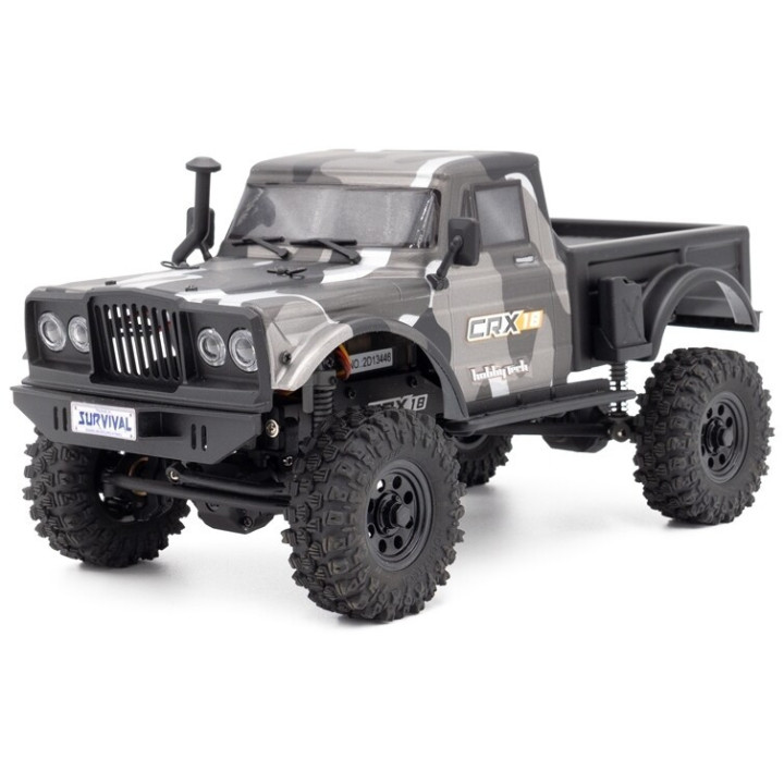 RTR HOBBYTECH CRX18 Crawler 1/18, 4wd, - šedý