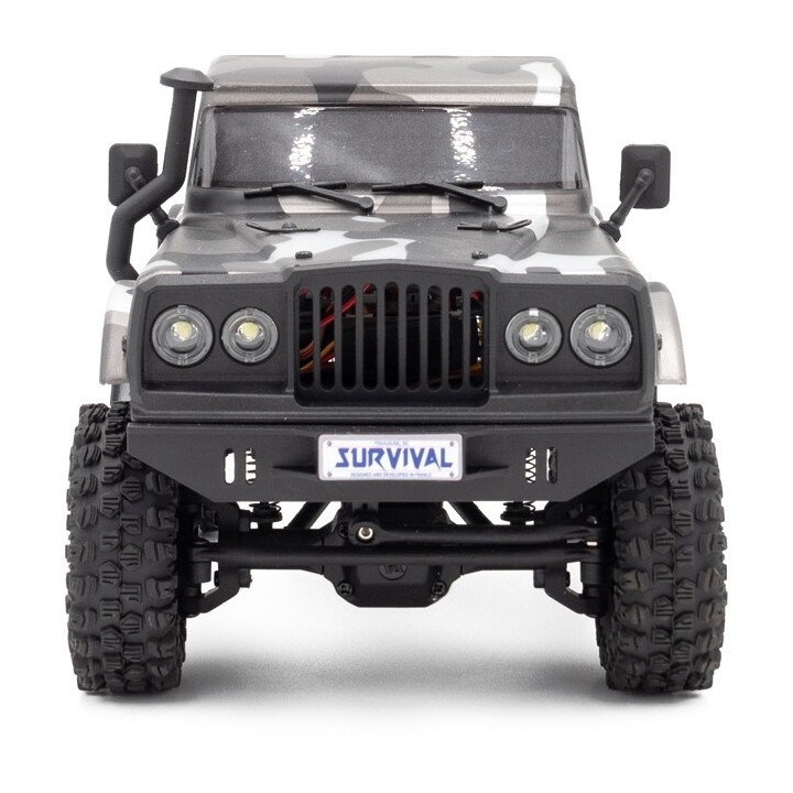 RTR HOBBYTECH CRX18 Crawler 1/18, 4wd, - šedý