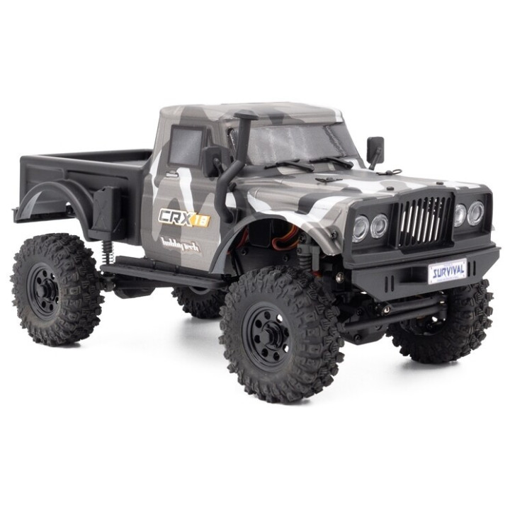 RTR HOBBYTECH CRX18 Crawler 1/18, 4wd, - šedý