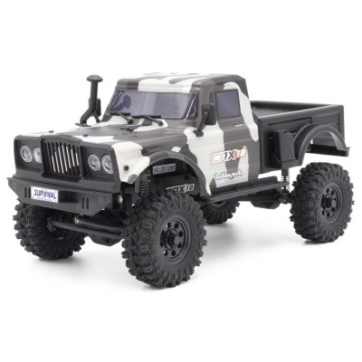 RTR HOBBYTECH CRX18 Crawler 1/18, 4wd, - bílá