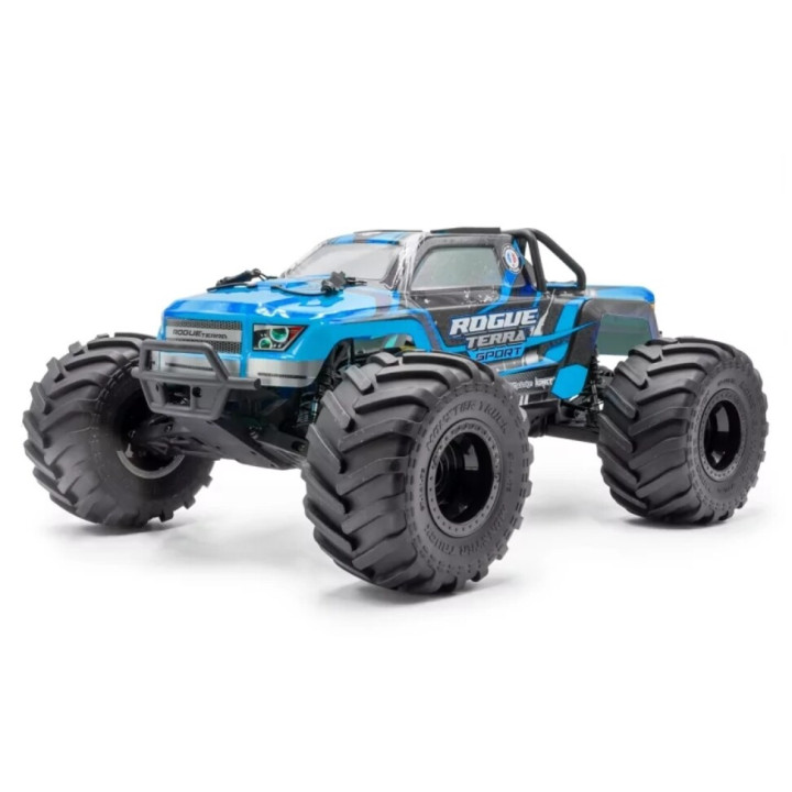 ROGUE TERRA SPORT RTR Brushless Monster Truck 4WD, modrá