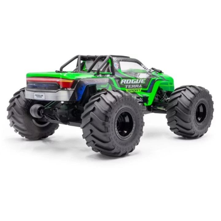 ROGUE TERRA SPORT RTR Brushless Monster Truck 4WD, zelená