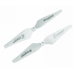 Graupner COPTER Prop 9x4 pevná vrtule (2ks.) - Biela