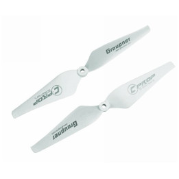 Graupner COPTER Prop 9x4 pevná vrtule (2ks.) - Biela