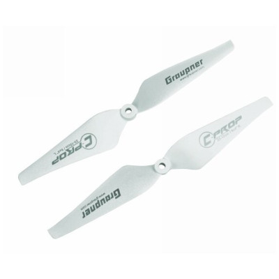 Graupner COPTER Prop 9x4 pevná vrtule (2ks.) - Biela