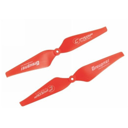 Graupner COPTER Prop 10x4 pevná vrtule (2ks.) - Červené