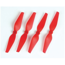 Graupner COPTER Prop 5,5x3 pevná vrtule (4ks.) - Červené