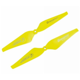 Graupner COPTER Prop 9x4 pevná vrtule (2ks.) - Žlté