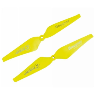 Graupner COPTER Prop 9x4 pevná vrtule (2ks.) - Žlté