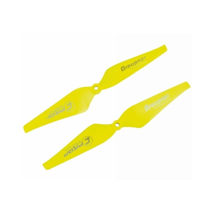 Graupner COPTER Prop 9x4 pevná vrtule (2ks.) - Žlté
