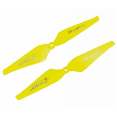 Graupner COPTER Prop 9x4 pevná vrtule (2ks.) - Žlté