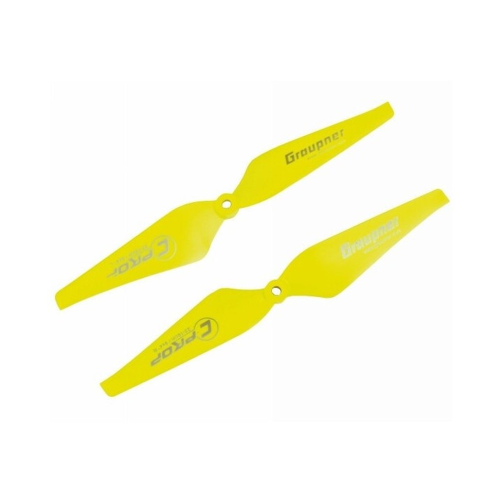 Graupner COPTER Prop 9x4 pevná vrtule (2ks.) - Žlté