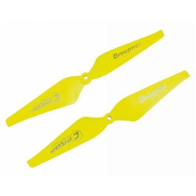 Graupner COPTER Prop 9x4 pevná vrtule (2ks.) - Žlté