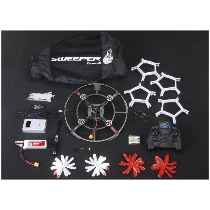 SWEEPER Set RTF Droneball bílý