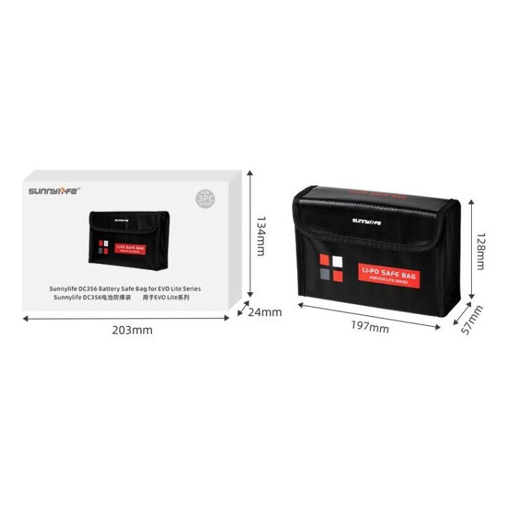 Autel EVO Lite/Lite+ - Bezpečnostní obal pro baterie (3 Aku)